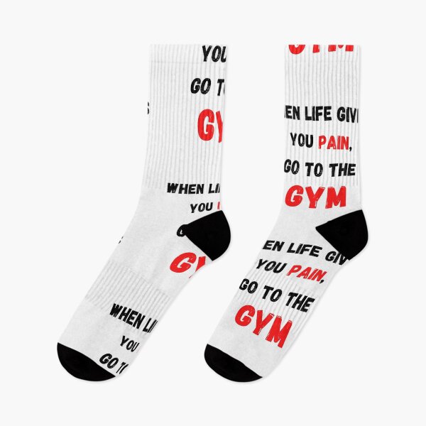 Item preview, When life gives you pain, go to the gym designed and sold by Pea Fitness.