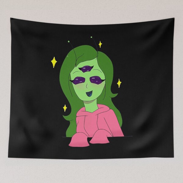 Item preview, Alien Starlight Graphic meme girl designed and sold by WilliaHarlan.