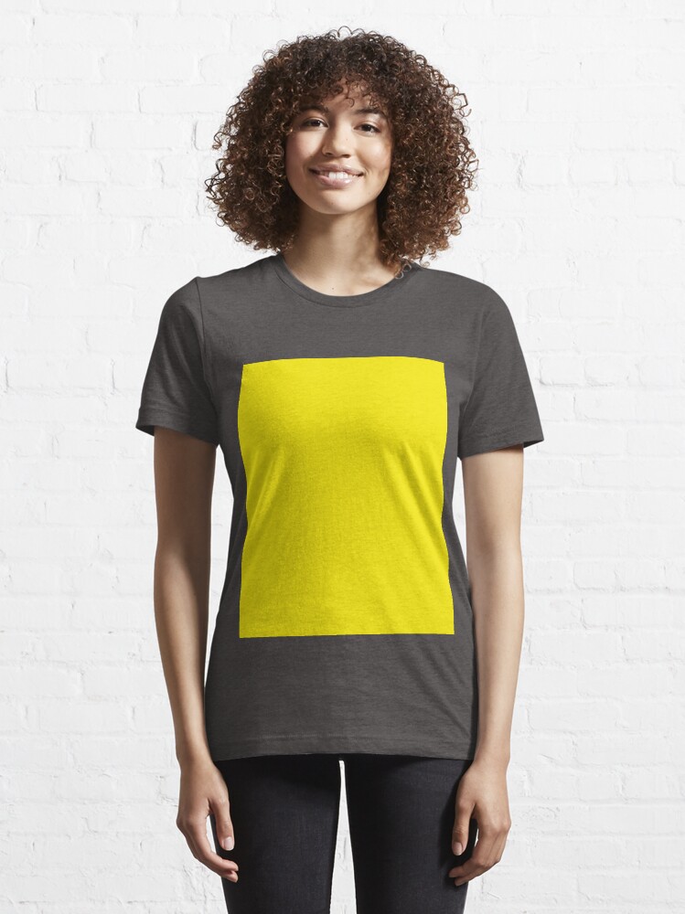 Plain t-shirt shop color yellow