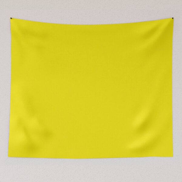 Item preview, Plain Solid Color Yellow Vivid Yellow Banana Yellow designed and sold by mimihuang creations.
