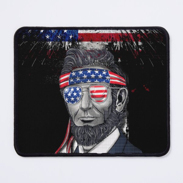 Item preview, Eagle Mullet 4th of july Abraham lincoln flag merica designed and sold by PolinaGaley.