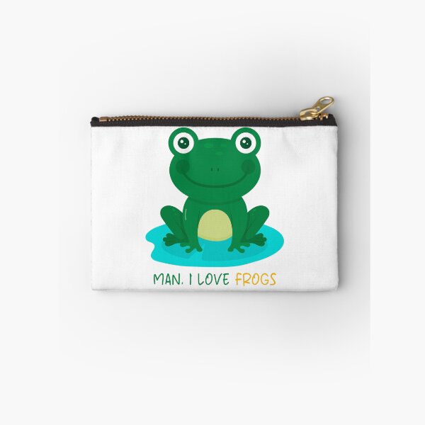 Item preview, man, i love frogs with cartoon frog and milf Sticker designed and sold by TiekOpp.