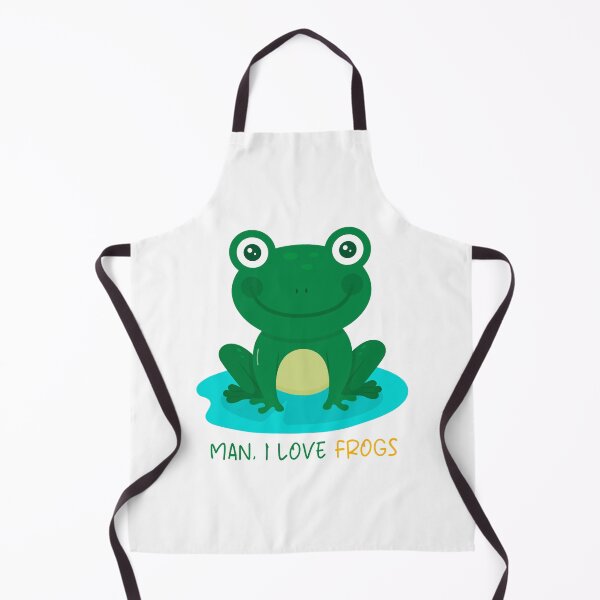 Item preview, man, i love frogs with cartoon frog and milf Sticker designed and sold by TiekOpp.