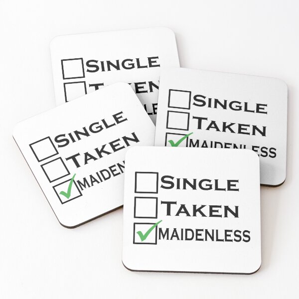 Item preview, Single Taken Maidenless Classic designed and sold by TiekOpp.