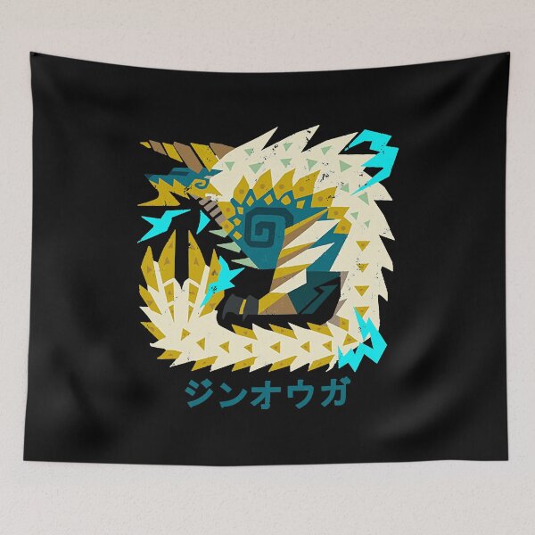 Item preview, Monster Hunter World Iceborne Zinogre Kanji  designed and sold by Garcia346.