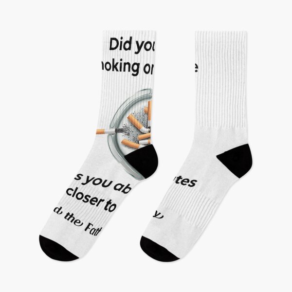Item preview, Did you know? Smoking one cigarette brings you about 11 minutes closer to meeting God the Father Almighty designed and sold by WilliaHarlan.