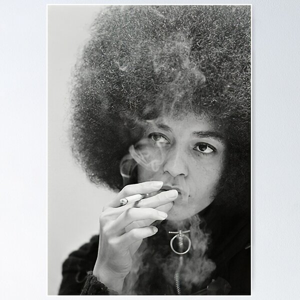 Item preview, Angela Davi Smoking designed and sold by markdavidd.
