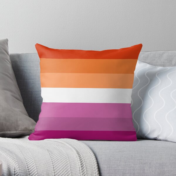 Orange and shop purple cushions