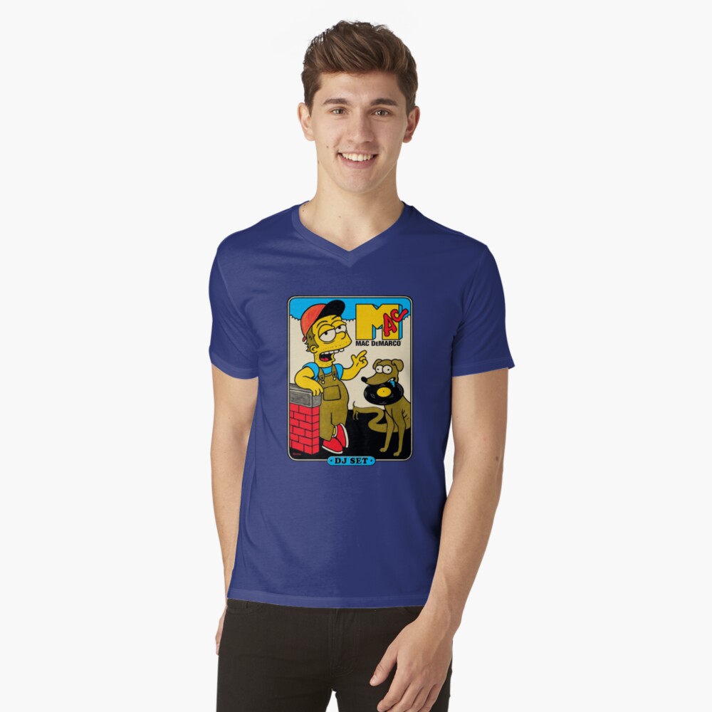 Mac demarco simpsons t shirt hotsell