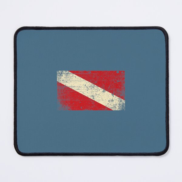 Item preview, Retro Vintage Scuba Diver Diver Down Flag Premium  designed and sold by UlTroidgh.