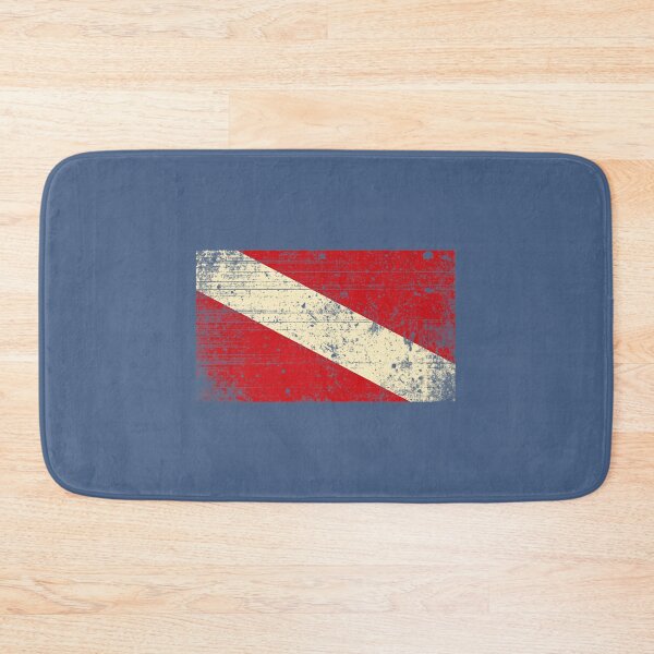 Item preview, Retro Vintage Scuba Diver Diver Down Flag Premium  designed and sold by UlTroidgh.
