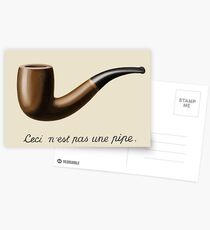 Der Verrat der Bilder - Magritte Postkarten