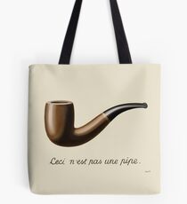 Der Verrat der Bilder - Magritte Tote Bag