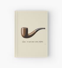 The Treachery of Images - Magritte Hardcover Journal