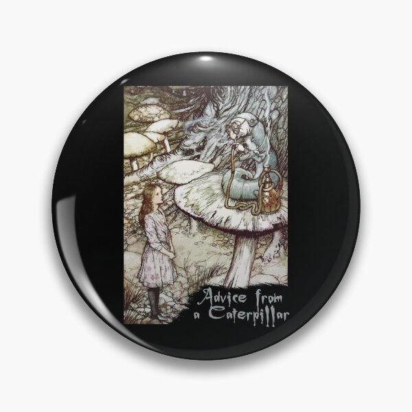 Item preview, Gift For Men Advise From A Caterpillar Alice In Wonderland Vintage Photograp designed and sold by DashawnRamos065.