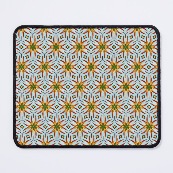 Item preview, Turquoise and Yellow Mosaic Pattern designed and sold by antevasinart.