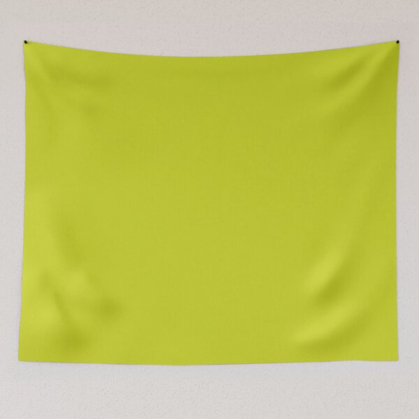 Item preview, Plain Solid Color Neon Yellow Green Yellow designed and sold by mimihuang creations.