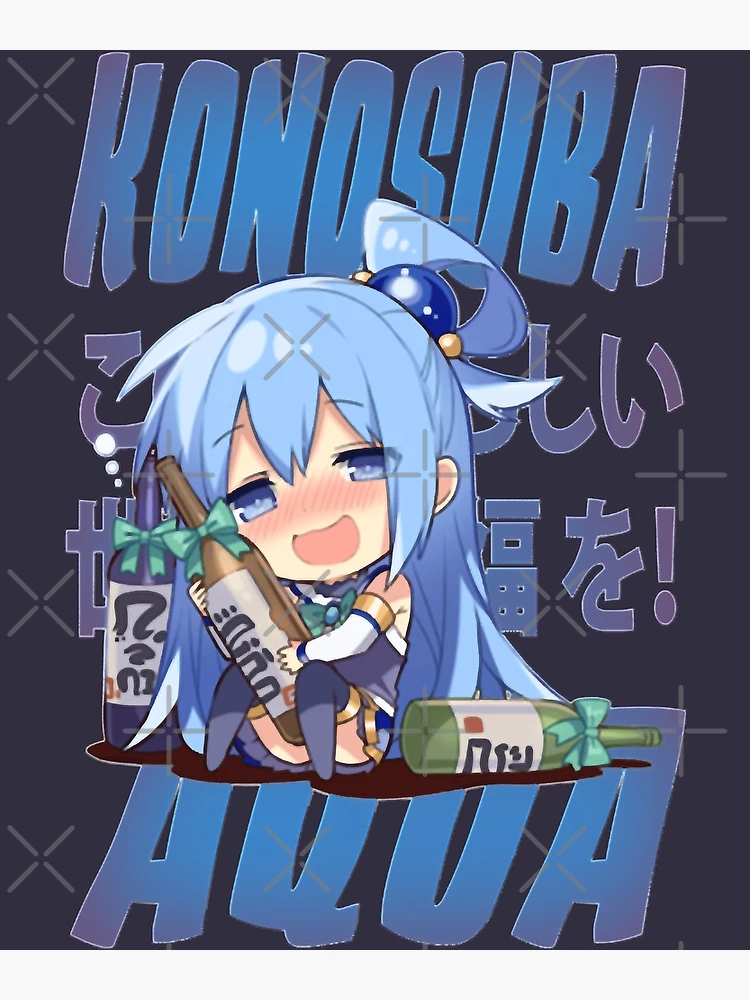 Funny Man Aqua Konosuba Konosuba Aqua 4 Poster for Sale by