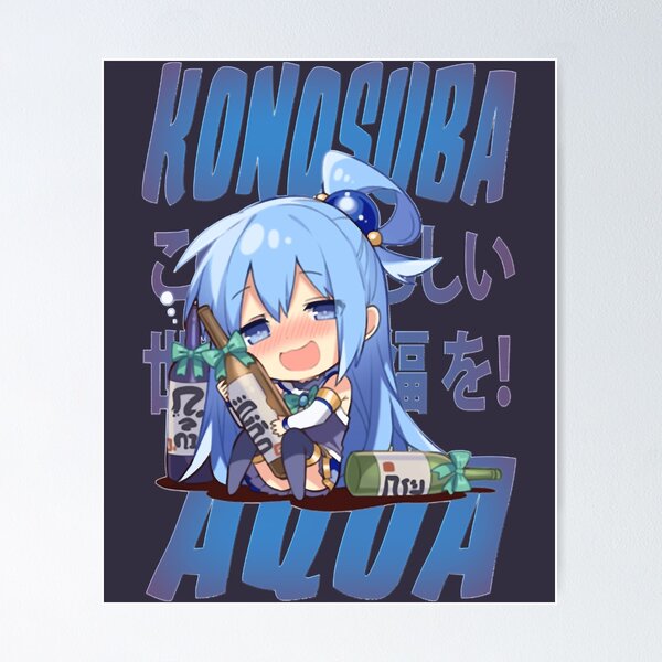Camiseta Konosuba Kazuma Megumin Aqua Explosion Anime Filme