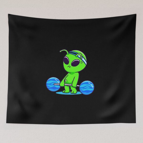 Item preview, Cute cartoon gym designed and sold by Pea Fitness.