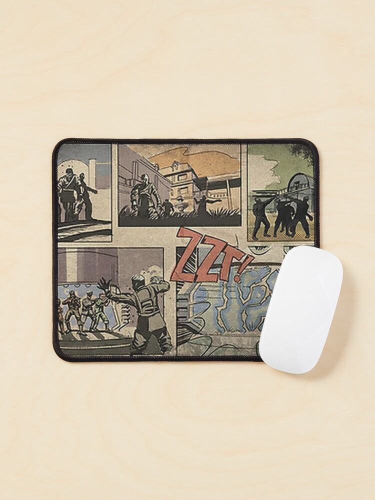"Zombies loading screen comic Poster classic " Mouse Pad for Sale by