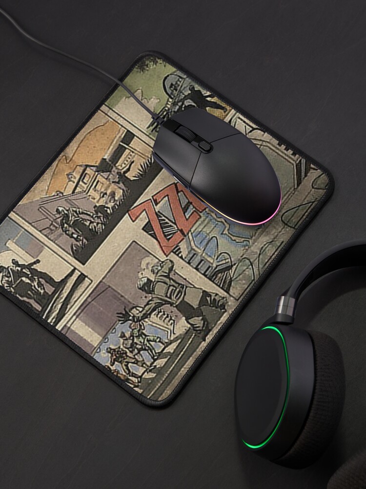 "Zombies loading screen comic Poster classic " Mouse Pad for Sale by