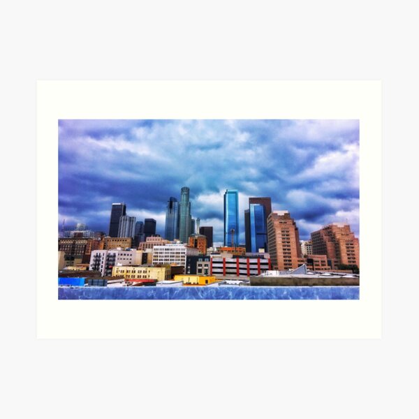 Downtown Los Angeles 2/19/17 #1 Art Print