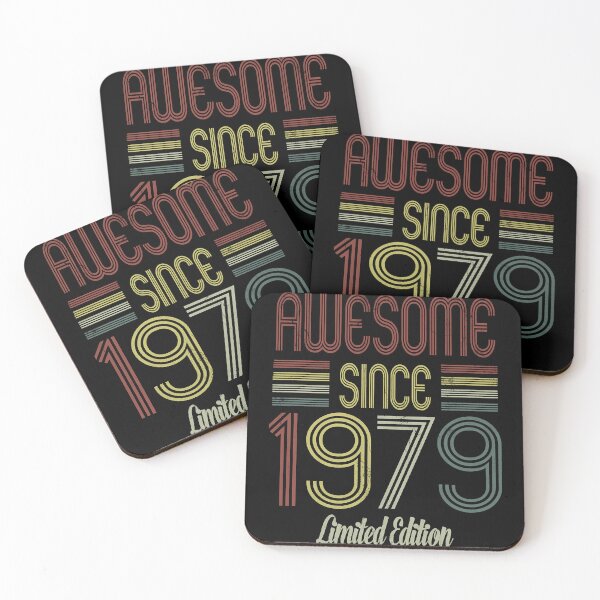 Item preview, Awesome since 1979 limited edition vintage birthday gift Essential  designed and sold by DungMikenco.