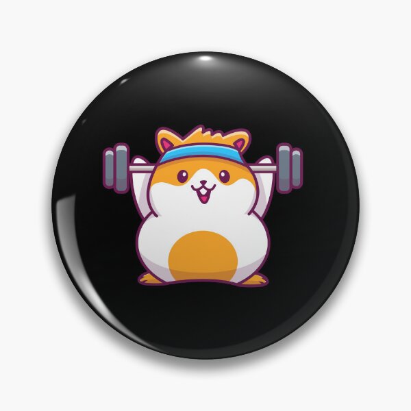 Item preview, Cute cartoon gym designed and sold by Pea Fitness.