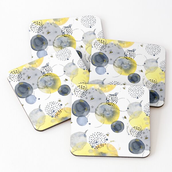 Item preview, Bee Circles designed and sold by CDS-AbstractArt.
