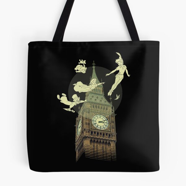 Item preview, Disney Peter Pan The Darlings Flying By Clock Tower designed and sold by DungMikenco.