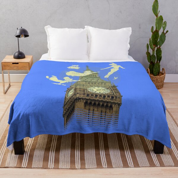 Item preview, Disney Peter Pan The Darlings Flying By Clock Tower designed and sold by DungMikenco.