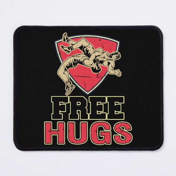 Item preview, Free Hugs Wrestling Wrestle Fan Gift designed and sold by DungMikenco.