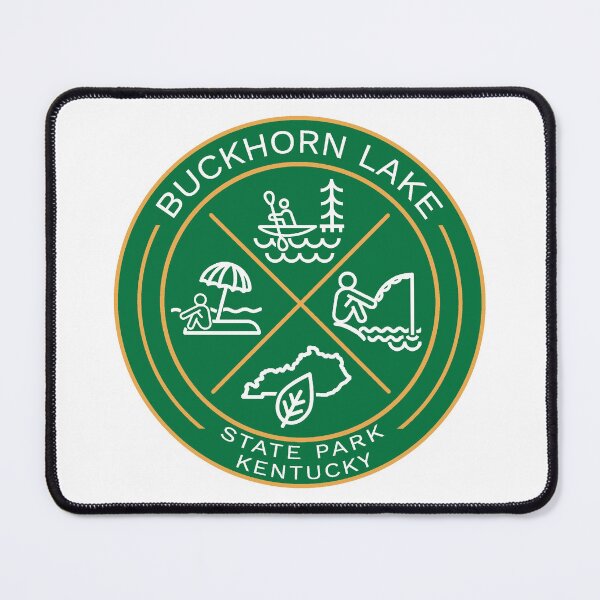 Item preview, Buckhorn Lake State Park Heraldic Logo designed and sold by VanyaKar.