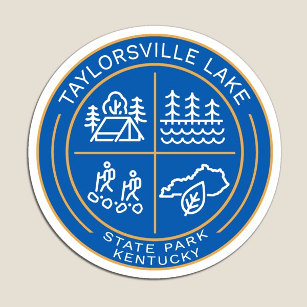Item preview, Taylorsville Lake State Park Heraldic Logo designed and sold by VanyaKar.