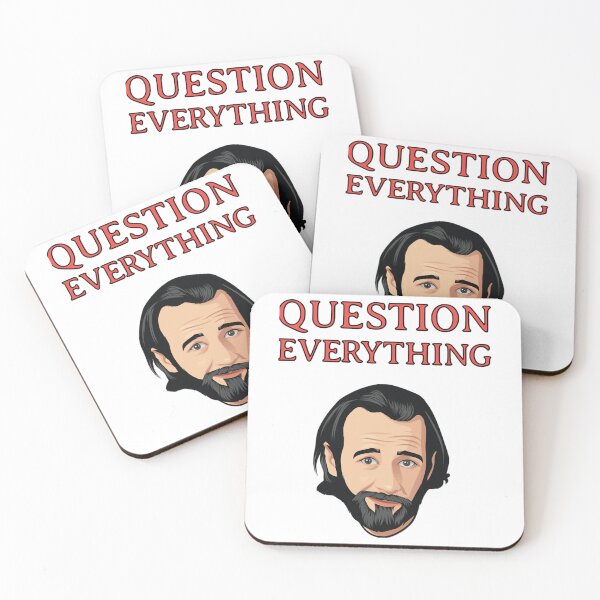 Item preview, Awesome Comedian George Carlin Question Everything    designed and sold by waylovelife.