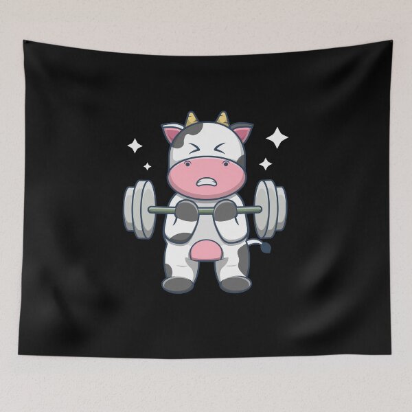 Item preview, Cute cartoon gym designed and sold by Pea Fitness.