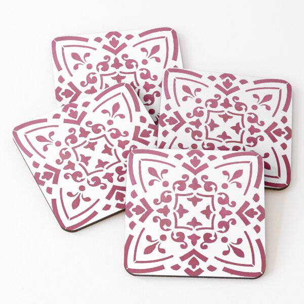 Item preview, Pink flower square design designed and sold by Melissa Renee.
