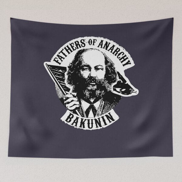 Item preview, Funny Gift For Fathers of Anarchy Mikhail Bakunin designed and sold by IlseWestphal.