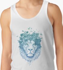 Floral lion Tank Top