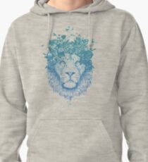 Floral lion Pullover Hoodie