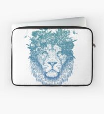 Floral lion Laptop Sleeve