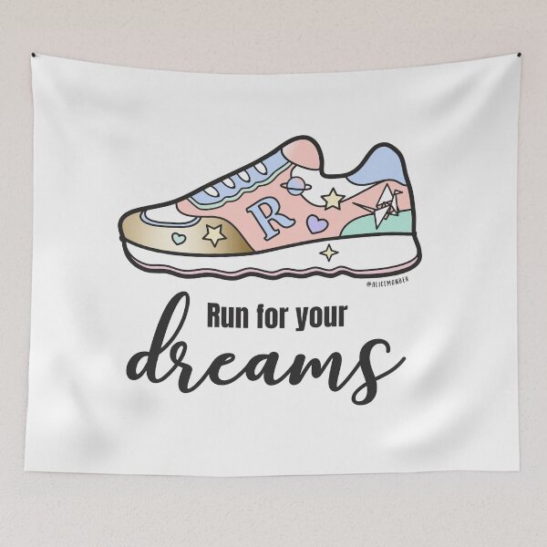 Item preview, Run for your dreams  designed and sold by Alice Monber’s Illustration.