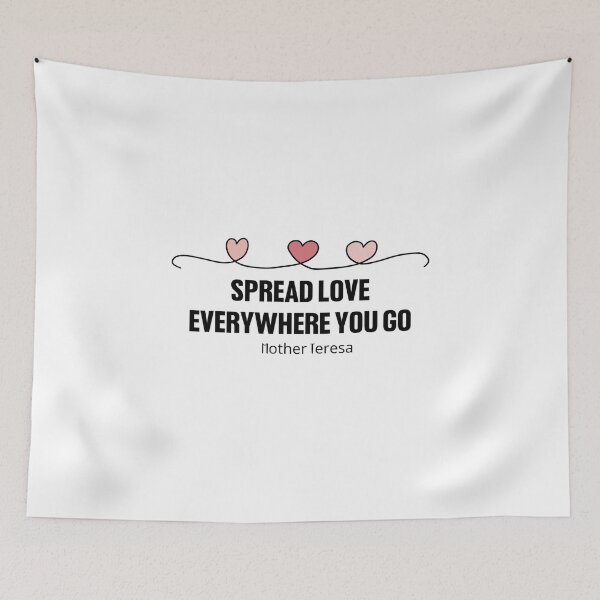Item preview, Spread Love Everywhere You Go designed and sold by SusurroBendito.