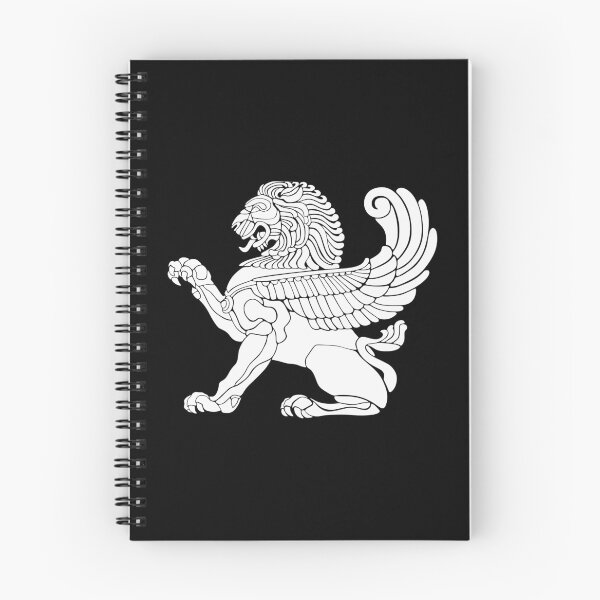 Item preview, Persian Winged Lion designed and sold by ArtEntwined.