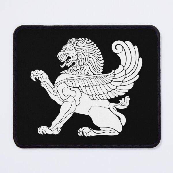 Item preview, Persian Winged Lion designed and sold by ArtEntwined.
