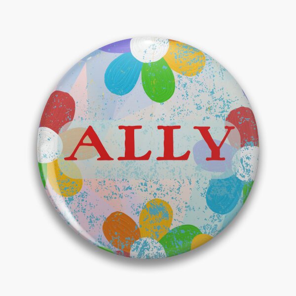 Artikelvorschau, Niedlicher malerischer Stolz-Blumen-Regenbogen, LGBTQ, VERBÜNDETER entworfen und verkauft von calalassy.