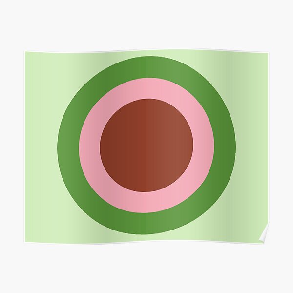 Gynosexual Pride Flag Circle Poster For Sale By Kiippers Redbubble