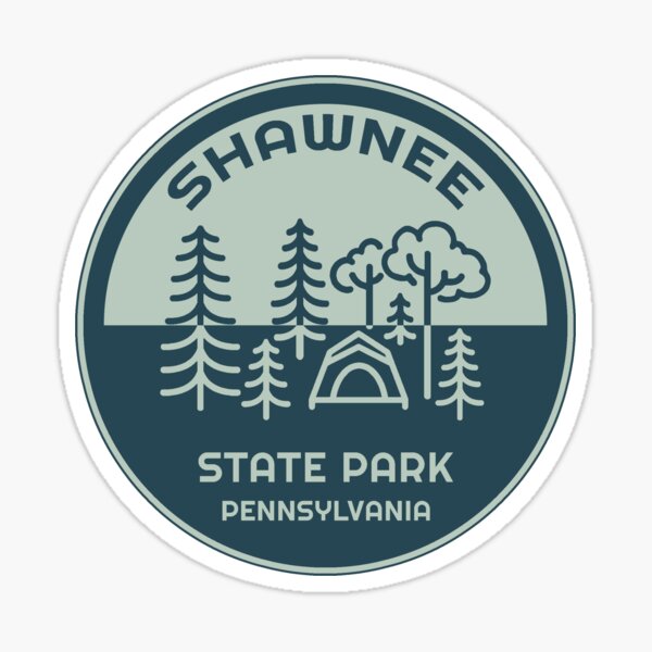 Item preview, Shawnee State Park Half Color Logo designed and sold by VanyaKar.