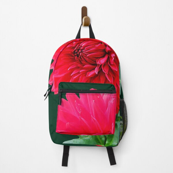 Item preview, FLORA #17 - Red Dahila Flower and Bud designed and sold by DEL-Productions.
